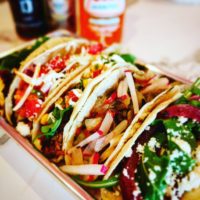 Tacos at The Screaming Goat Taqueria, Gulf Gate, Sarasota, Florida, Chef Malin Parker