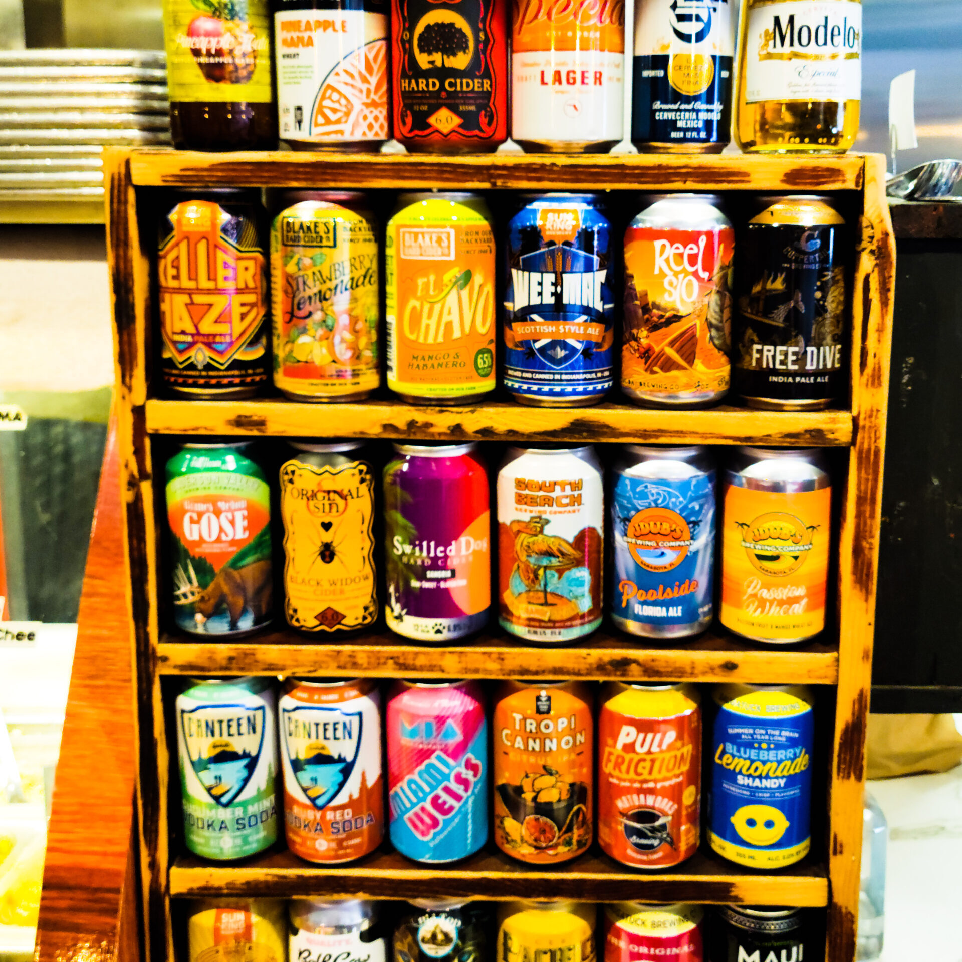 Huge Selection of Local Craft Beer