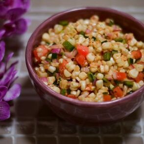 Sweet Corn Salsa, Screaming Goat Taqueria, Sarasota, Florida